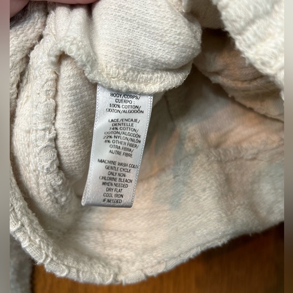 Lou & grey off white Moto jacket crochet zip Large asymmetrical jacket Crop - Picture 11 of 15